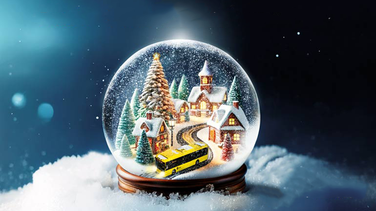 Slik reiser du med Brakar i julen 2025